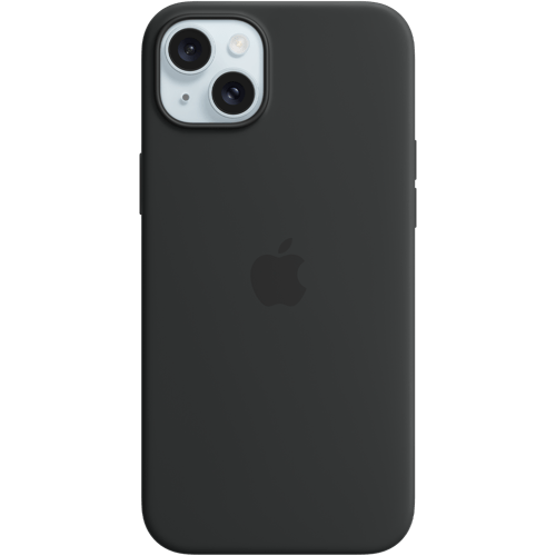 Apple iPhone 15 Plus Silicone Case Black