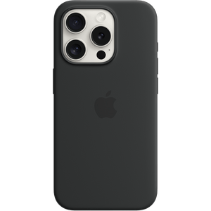 Apple iPhone 15 Pro Silicone Case Black