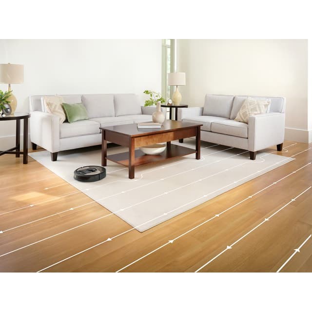 iRobot Roomba I6158 Robotic Vacuum Cleaner, Black