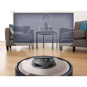 iRobot Roomba I6158 Robotic Vacuum Cleaner, Black