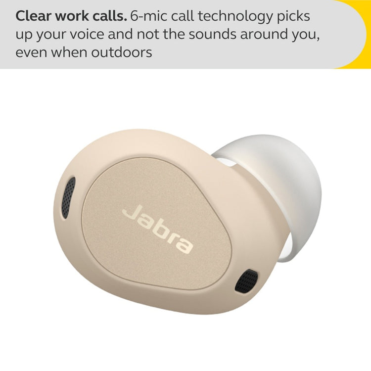 Jabra Elite 10 TWS headset, Cream