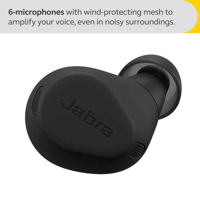 Jabra Elite 8 Active Noise Cancelling Earbuds, Black