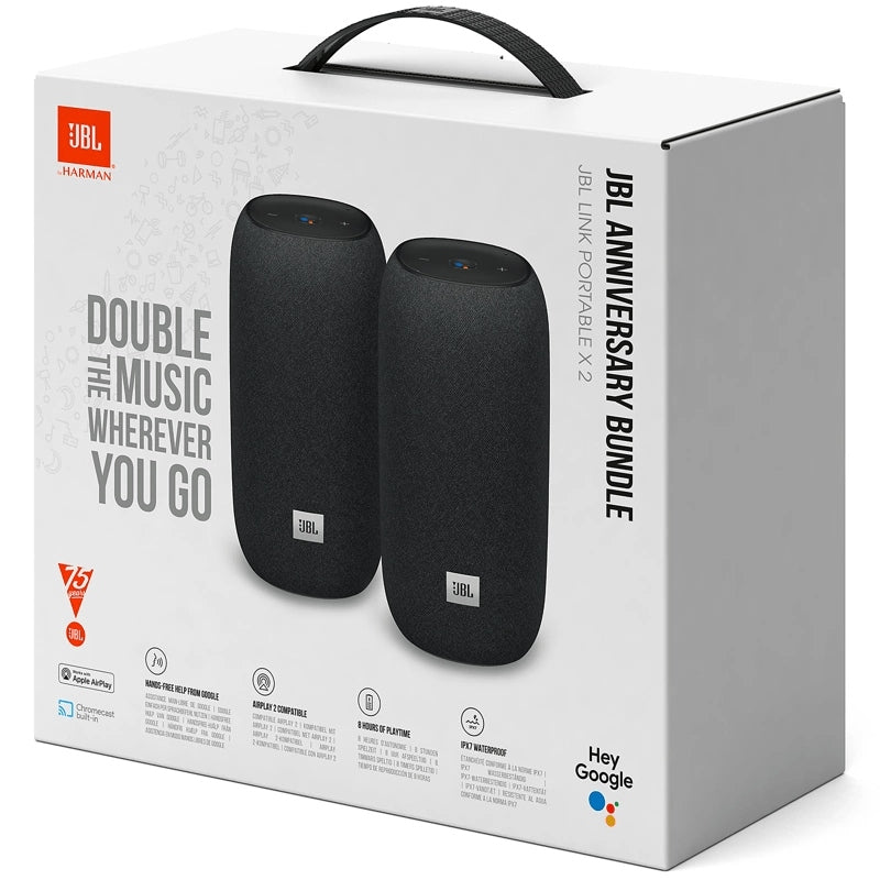 JBL Link Portable Bundle - 2 wireless speakers