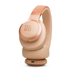 JBL Live 770NC Headphones, Sandstone