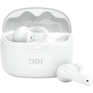 JBL Tune Beam Earbuds, White