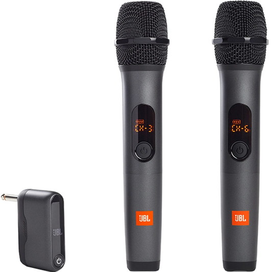 JBL Wireless Microphone Set Black