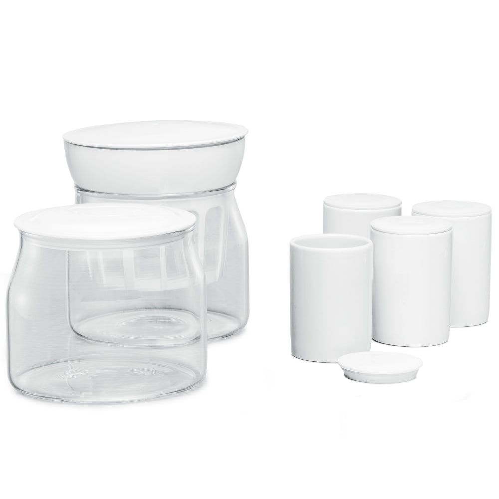 Rommelsbacher Yogurt & Cream Cheese Maker JG 80 Jona, Black/Silver