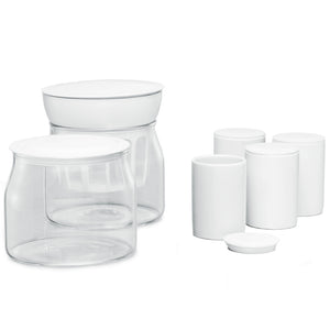 Rommelsbacher Yogurt & Cream Cheese Maker JG 80 Jona, Black/Silver