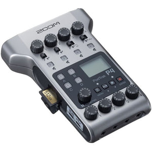 ZOOM PodTrak P4 Portable Podcast Recorder and USB Audio Interface