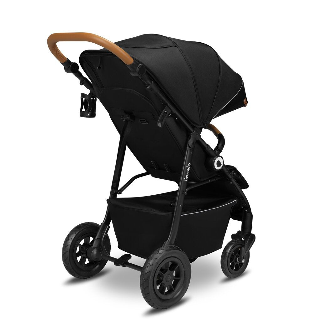 Sport Stroller Lionelo Natt Black Onyx, Black