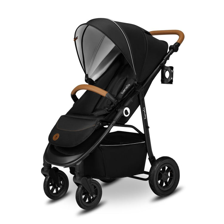 Sport Stroller Lionelo Natt Black Onyx, Black