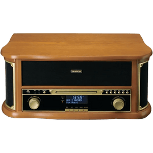 Lenco TDC-2571 Retro Stereo set, Wood