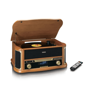 Lenco TDC-2571 Retro Stereo set, Wood