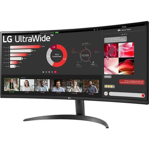 LG UltraWide 34WR50QK 34" Curved Monitor