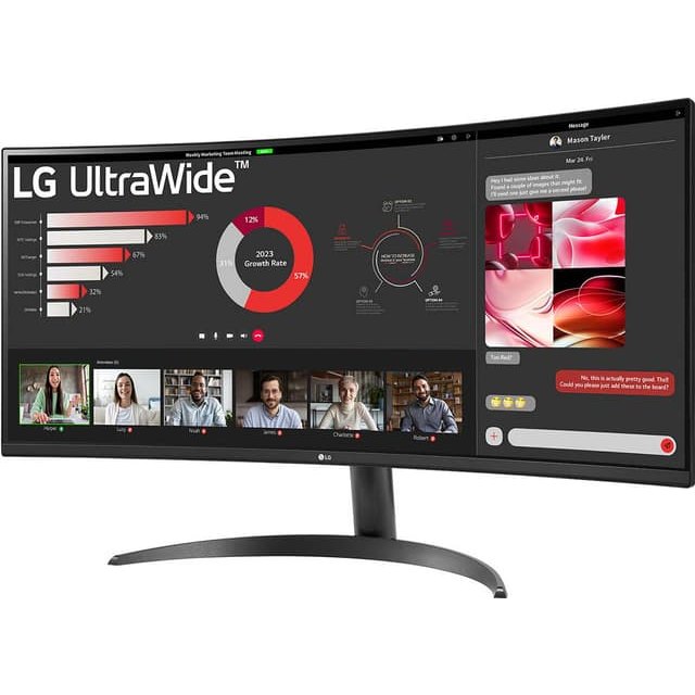 LG UltraWide 34WR50QK 34" Curved Monitor