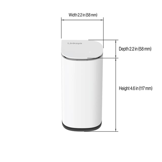 Linksys Velop Micro 6 Dual-band Mesh WiFi 6 System 1-Pack
