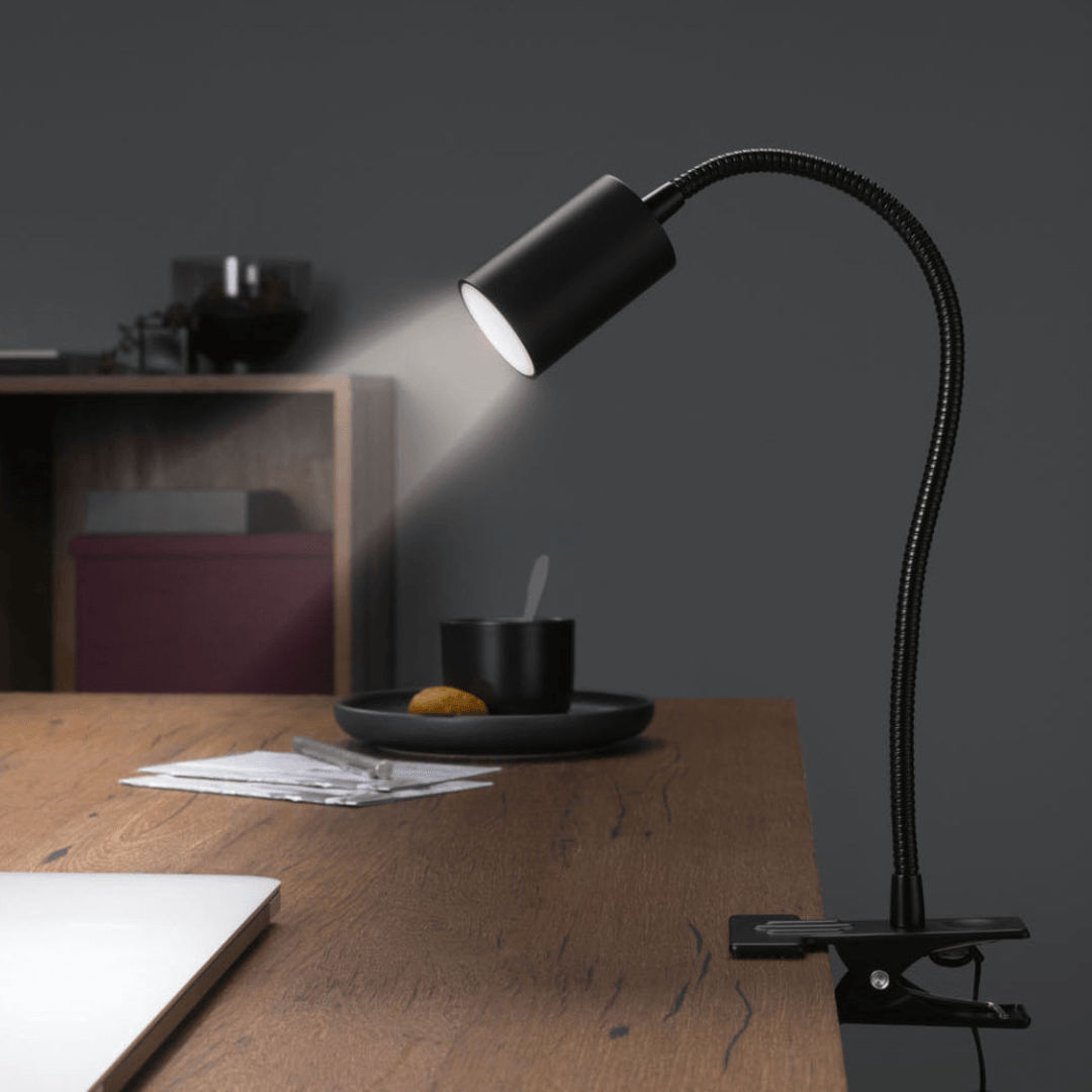 Livarno Home Led Clip Lamp with Flexible Arm