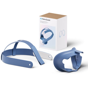 Meta Quest 3 Facial Interface & Head Strap Elemental Blue
