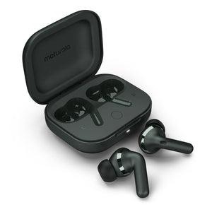 Motorola Moto Buds+ Headphones, Forest Grey