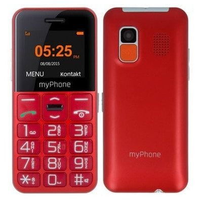 MyPhone Halo Easy Mobile Phone, Red