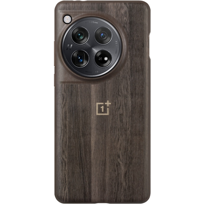 OnePlus 12 5G Walnut Texture Bumper Case