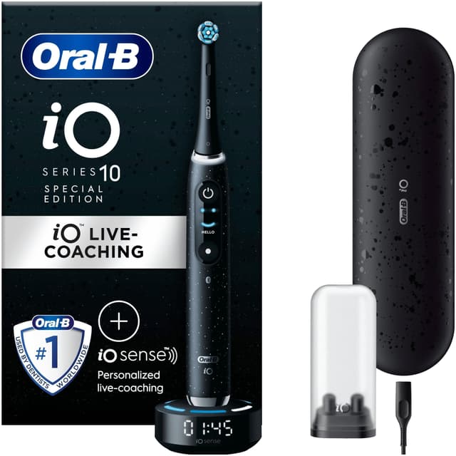 Oral-B iO Series 10 Electric Toothbrush, Cosmic Black