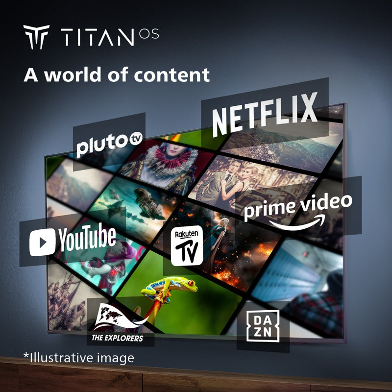 Philips 55" 4K UHD LED Smart TV 2024