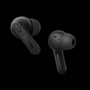 Philips TAT2206 True Wireless Earbuds, Black