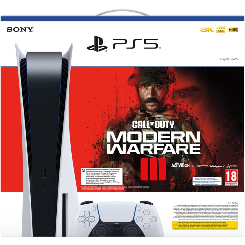 PlayStation PS5 Standard + Call of Duty: Modern Warfare III Bundle