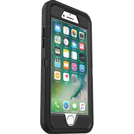 OtterBox iPhone 7 / 8 / SE Case Defender Series, Black