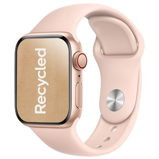 Recycled Apple Watch SE 1st Gen GPS+Cellular, 40mm, gold/white