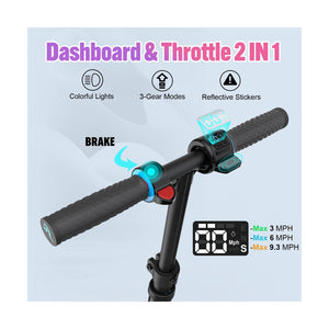 Evercross EV06C Electric Scooter, Foldable Electric Scooter for Kids 6-12