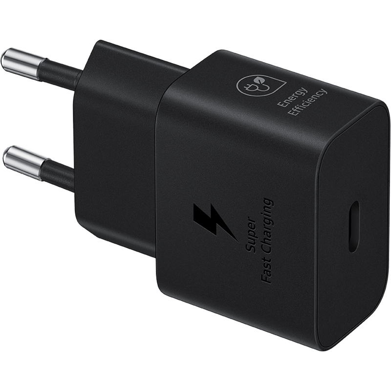 Samsung 25W GaN Charger, Black