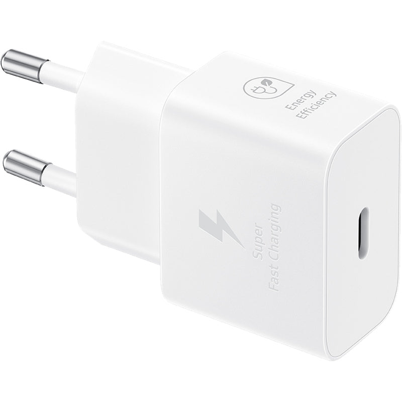 Samsung 25W GaN Charger W/O Cable White