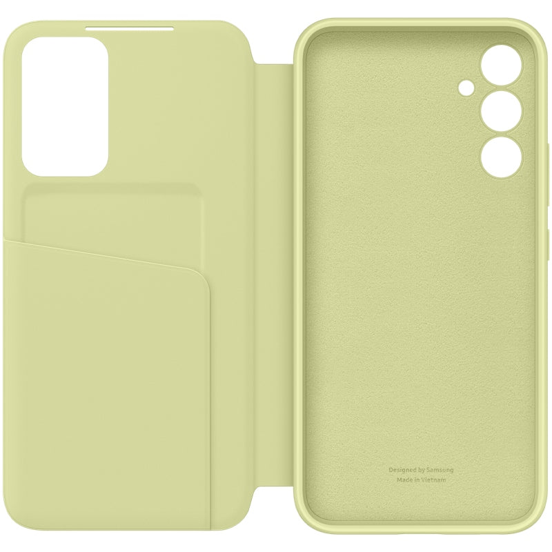 Samsung A34 Smart View Wallet Cover Lime