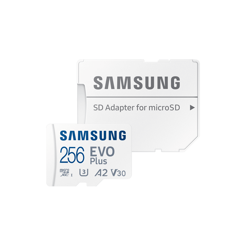 Samsung MicroSD EVO+ Memory Card with SD Adapter 2024