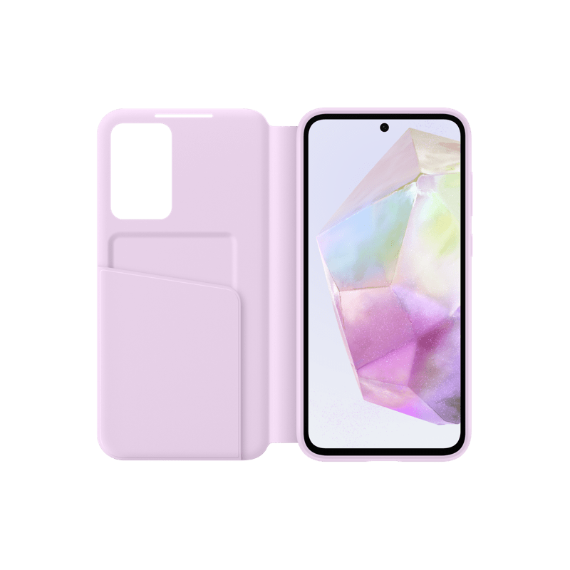 Samsung Smart View Wallet Case A35 Lavender