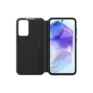 Samsung Galaxy A55 5G Smart View Wallet Case Black