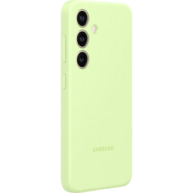 Samsung Galaxy S24 5G Silicone Case, Light Green