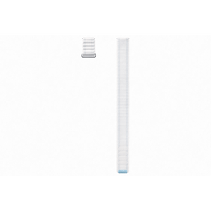 Galaxy Watch4/5/6/7 Fabric Band Wristband, Blue/White