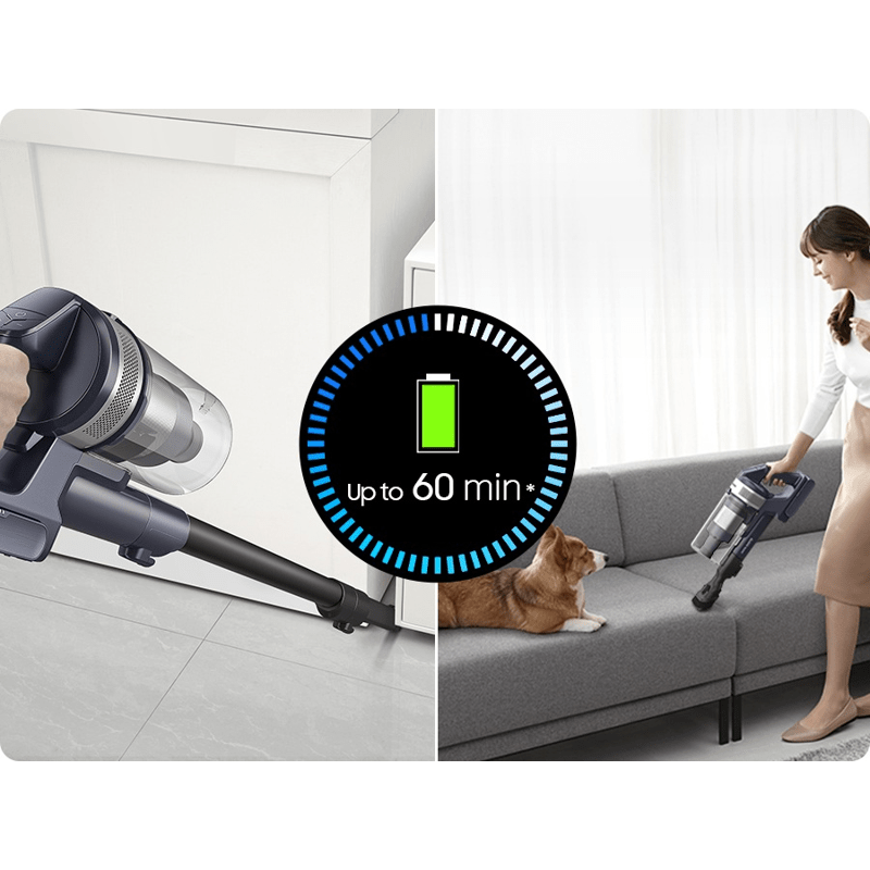 SAMSUNG JET 75E Black Vacuum Cleaner