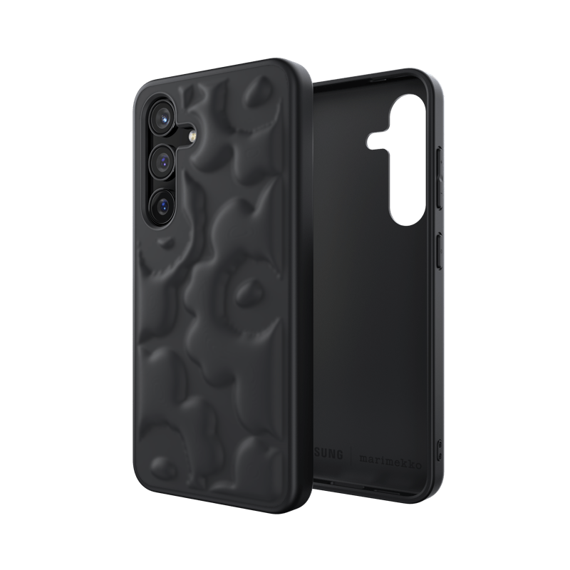 Samsung X Marimekko 3D Case S24, Black