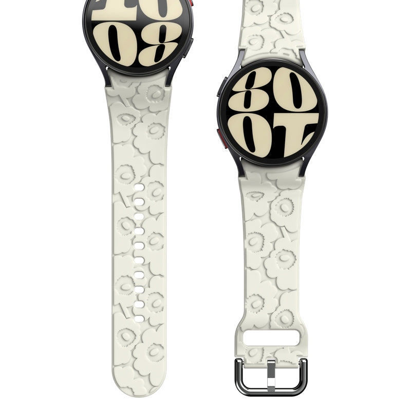 Samsung x Marimekko Strap for Galaxy Watch S/M Beige