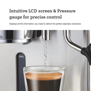 Sage SES980BSS Espresso machine Brushed steel