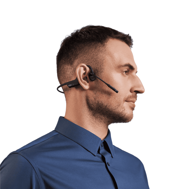 Shokz OpenComm2 UC Wireless Bluetooth Bone Conduction Headset with USB-C adapter