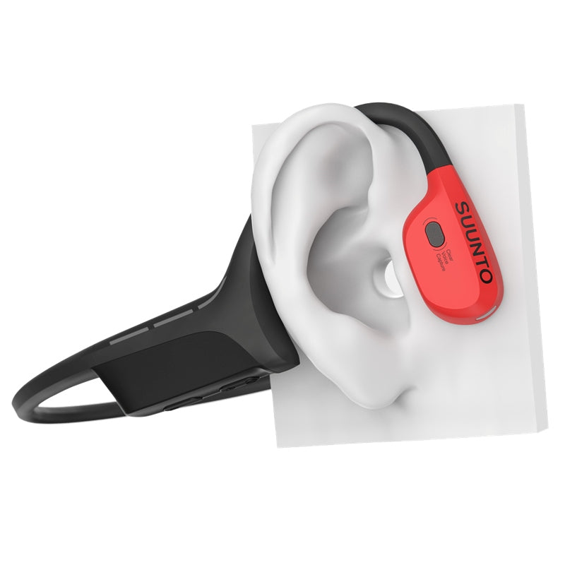 SUUNTO Wing Bone Conduction Headphones, Lava Red