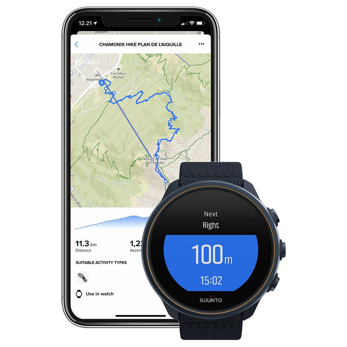 Suunto 9 Baro Granite Blue Titanium