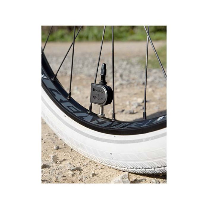 AIRsistant Digital Tire Pressure Gauge, 2 Sensors for Presta Valve, Black