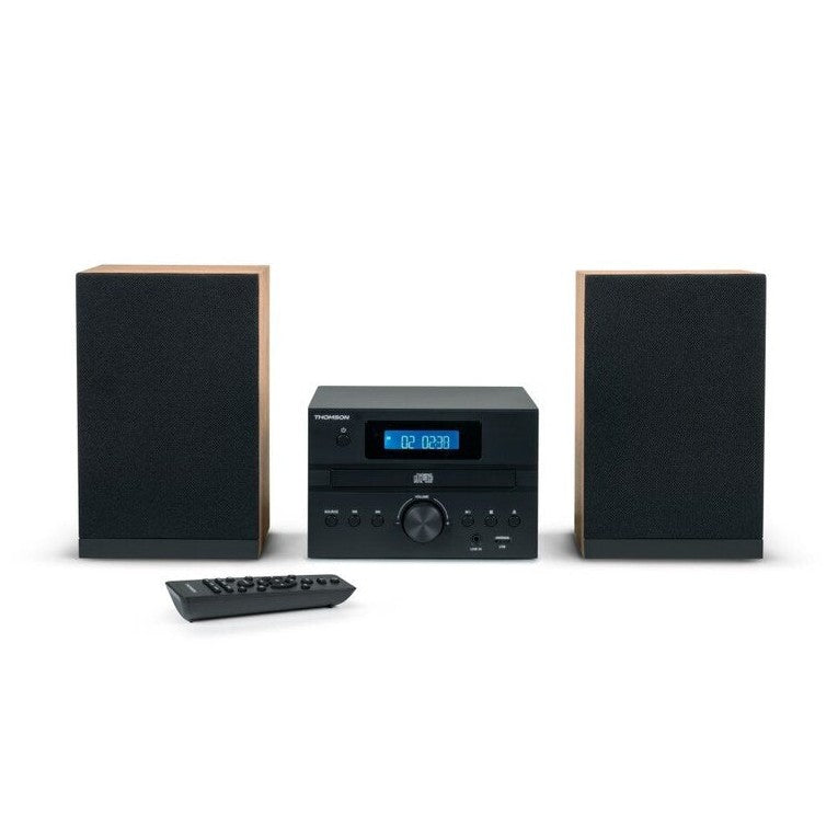 Thomson MIC123BT - Micro System with Bluetooth, CD, USB, FM Radio