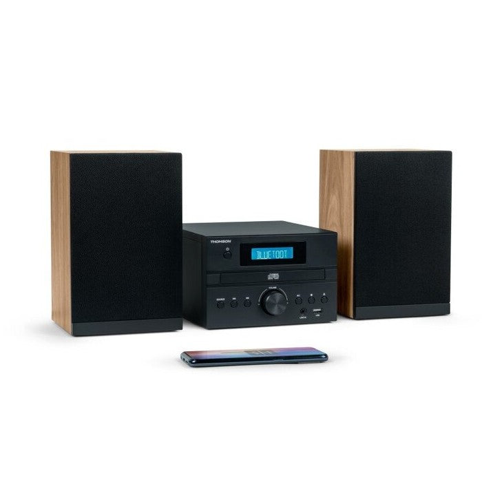 Thomson MIC123BT - Micro System with Bluetooth, CD, USB, FM Radio